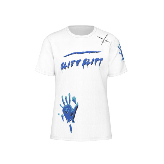 Slitt Slitt Tee - White/BLUE