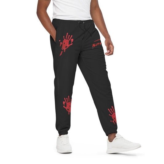 Slitt Slitt Sweatpants - Black/RED