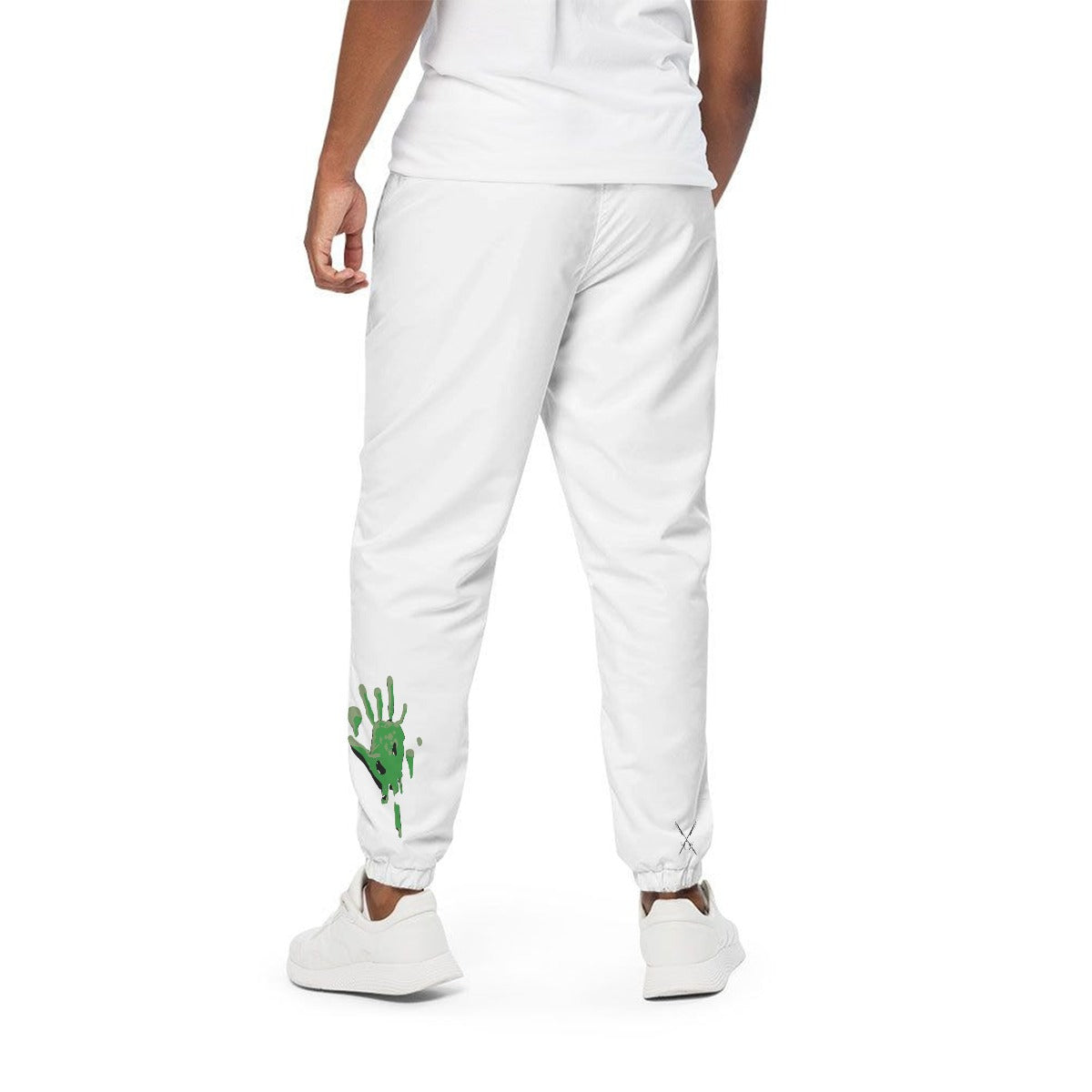 Slitt Slitt Sweatpants - White/GREEN