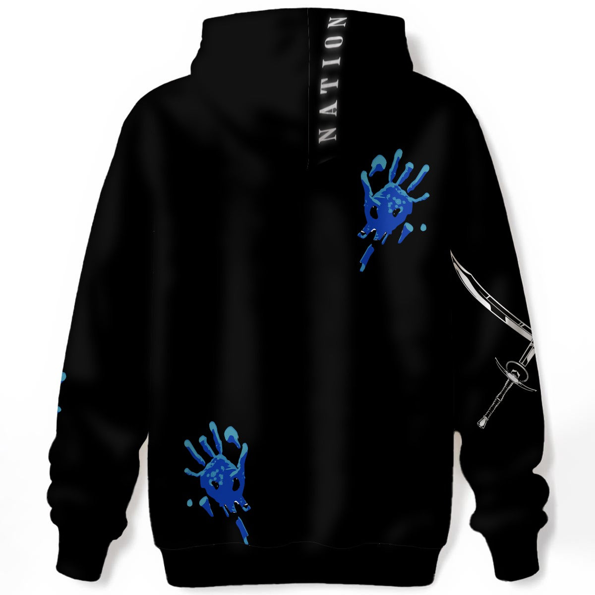 Slitt Slitt Hoodie - Black/BLUE