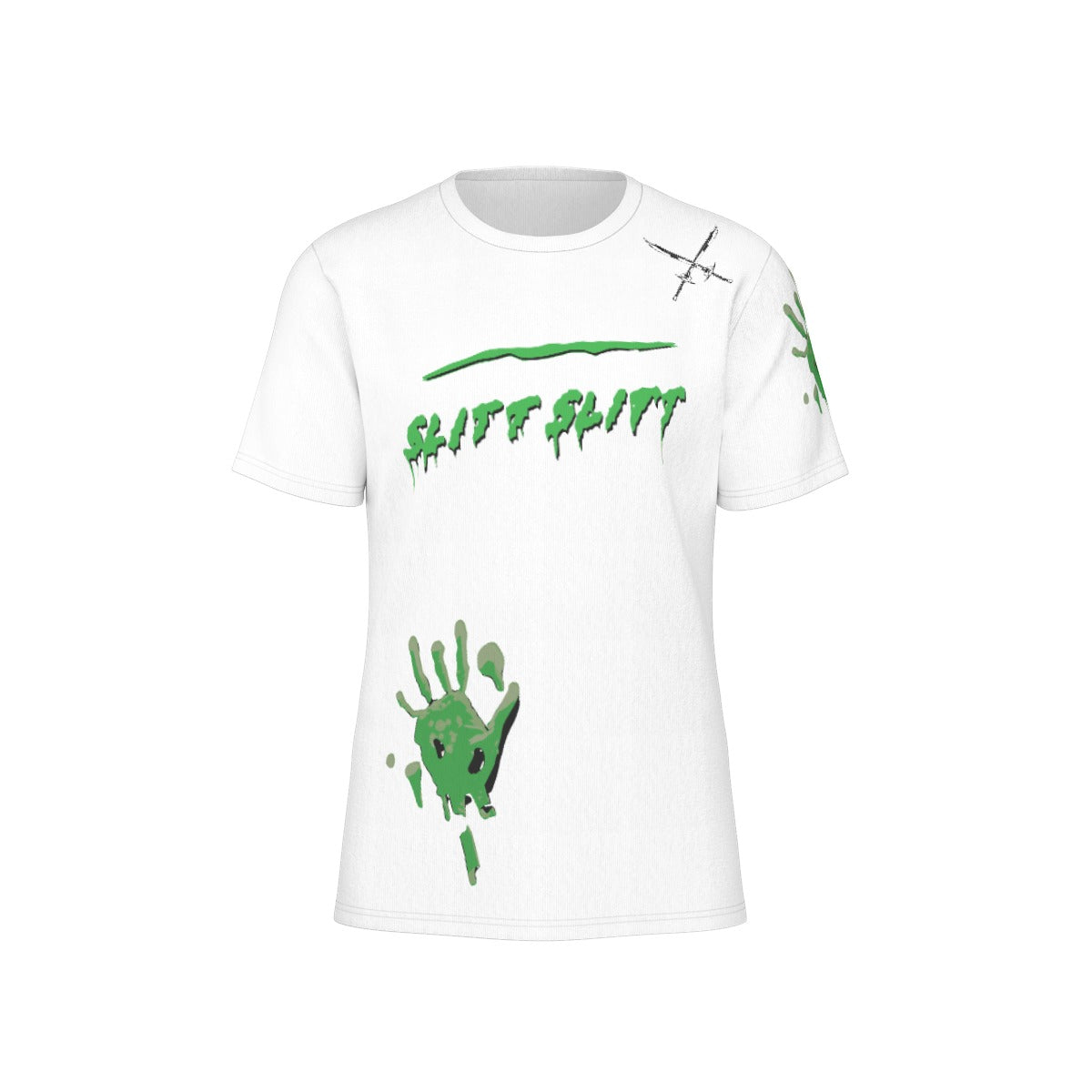 Slitt Slitt Tee - White/GREEN