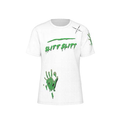 Slitt Slitt Tee - White/GREEN