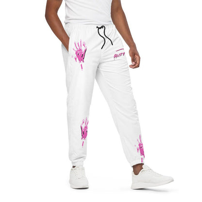Slitt Slitt Sweatpants - White/PINK
