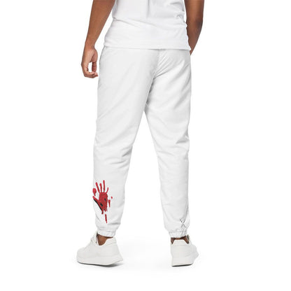 Slitt Slitt Sweatpants - White/RED