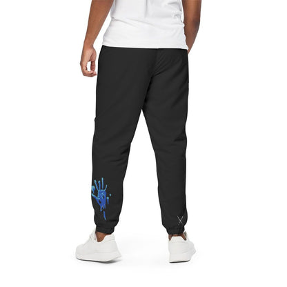 Slitt Slitt Sweatpants - Black/BLUE