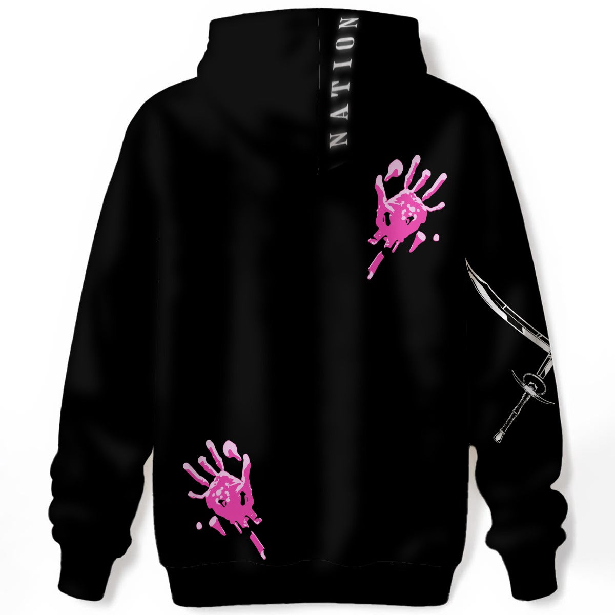 Slitt Slitt Hoodie - Black/PINK