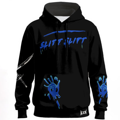 Slitt Slitt Hoodie - Black/BLUE