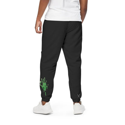 Slitt Slitt Sweatpants - Black/GREEN