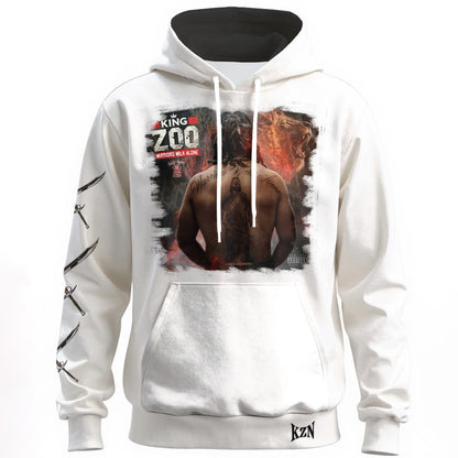 Warriors Walk Alone Hoodie - White