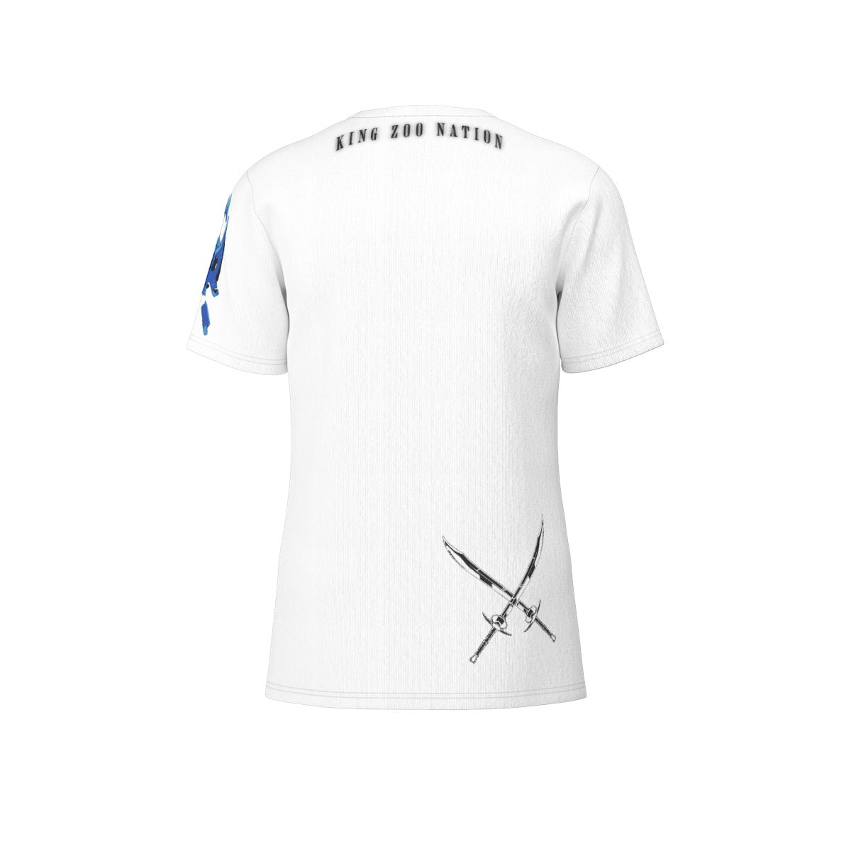 Slitt Slitt Tee - White/BLUE