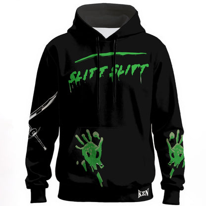 Slitt Slitt Hoodie - Black/GREEN