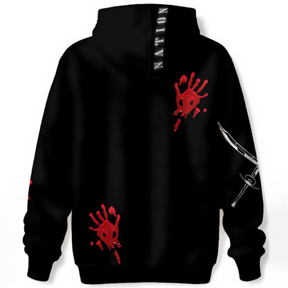 Slitt Slitt Hoodie - Black/RED
