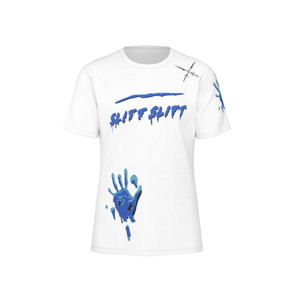 Slitt Slitt Tee - White/BLUE