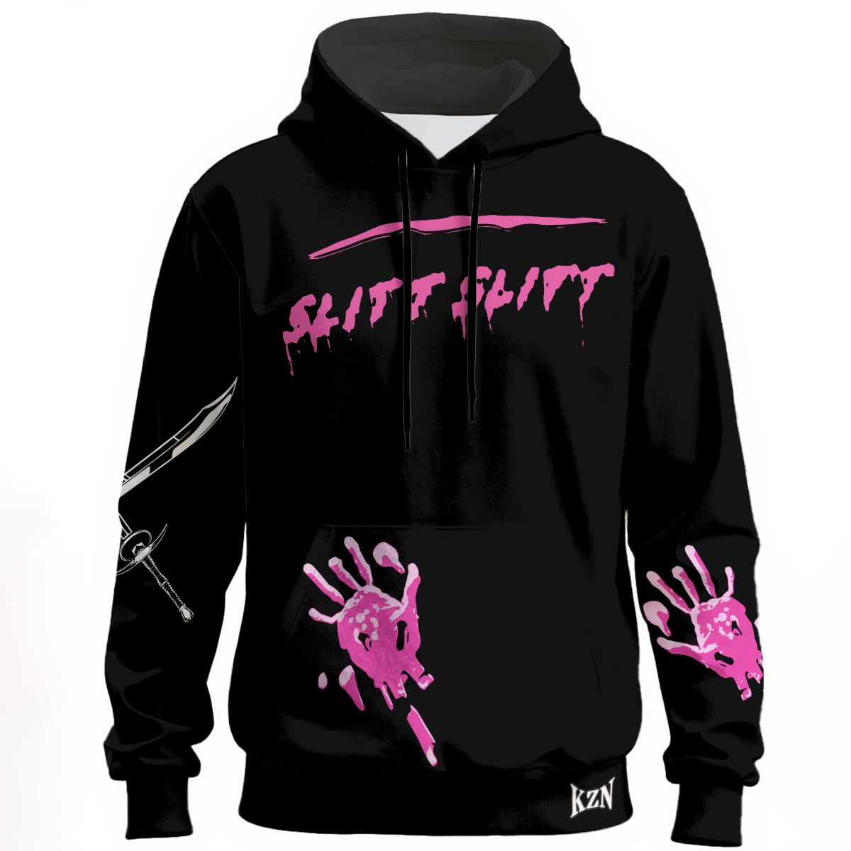 Slitt Slitt Hoodie - Black/PINK