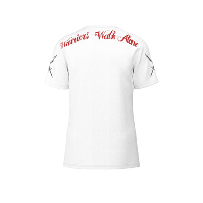 Warriors Walk Alone Album T-Shirt - WHITE