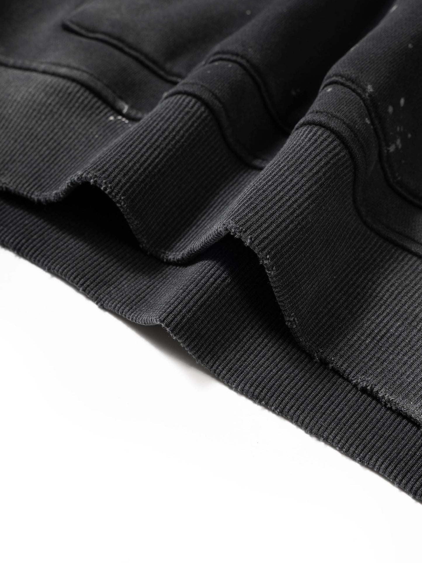 KZN The Penalty Was Death Vintage Wash Frayed Fleece Hoodie - LIMITED EDITION